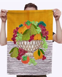 Togetherness design Togetherness - Tea Towel - Fruit Basket | Tea Towels & Oven Mitts