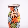 Togetherness design - Ceramic Bud Vase - Brown Floral | Ceramics & Glass