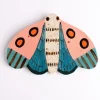 Togetherness design - Midnight Moth Wall Hanging 14 | Ceramics & Glass
