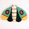 Togetherness design - Midnight Moth Wall Hanging 1 | Ceramics & Glass