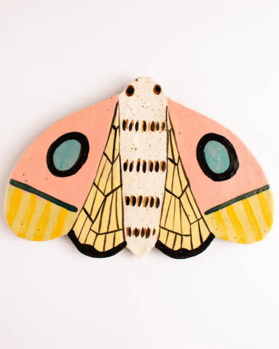 Togetherness design - Midnight Moth Wall Hanging 6 | Ceramics & Glass