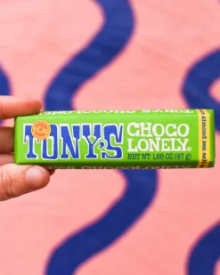 Tony's Chocolonely Mini Bar - Dark Almond and Sea Salt 51% | Food