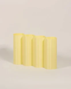 Warren u0026 Laetitia Warren & Laetitia - Alvaro Vase - Medium - Pastel Yellow | Fun Things For The Kitchen | Vases