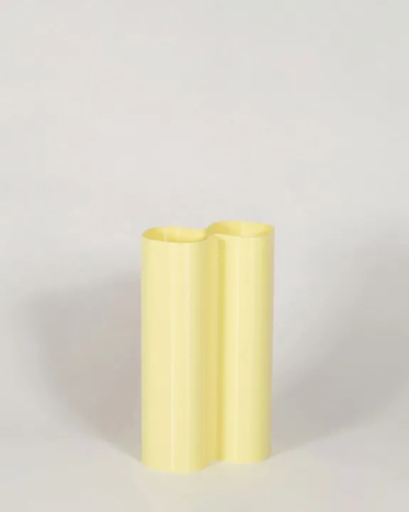 Warren u0026 Laetitia Warren & Laetitia - Alvaro Vase - Small - Pastel Yellow | Fun Things For The Kitchen | Vases