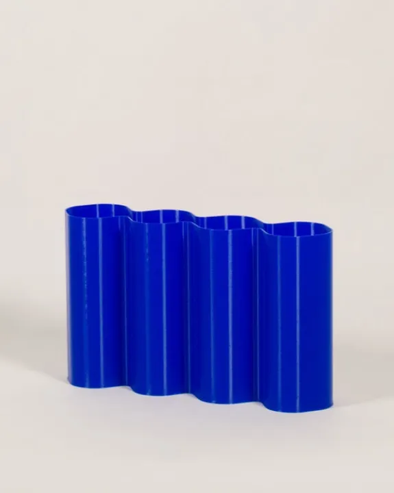 Warren u0026 Laetitia Warren & Laetitia - Alvaro Vase - Medium - Bright Blue | Fun Things For The Kitchen | Vases