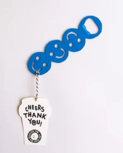 we are out of office - Cheersie Bottle Opener - Blue | Fun Things For The Kitchen