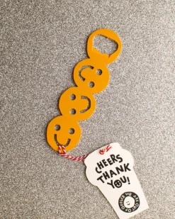 we are out of office - Cheersie Bottle Opener - Sunny Yellow | Fun Things For The Kitchen