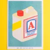we are out of office - Riso Print - Container of Ketjap Manis | Art & Prints
