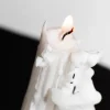 Bitten White Drip Candle - Set of 2 | Candles & Holders