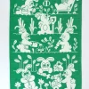 Wrap - Tea Towel - Garden Rabbits | Tea Towels & Oven Mitts | Fun Things For The Kitchen