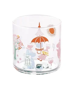 Moomin Yamaka - Umbrella and Sunshine - Glass Tumbler | Mugs & Glasses