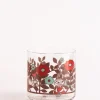 Moomin Yamaka - Vintage Flowers - Glass Tumbler | Fun Things For The Kitchen | Mugs & Glasses