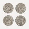 Yod and Co - Speckled Round Cork Coasters Set of 4 - Warm Grey | Home Decor